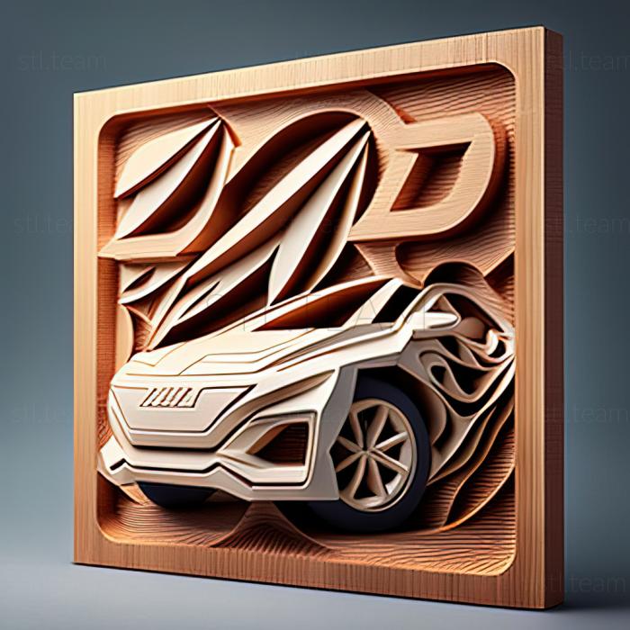 3D модель Honda ZR V (STL)
